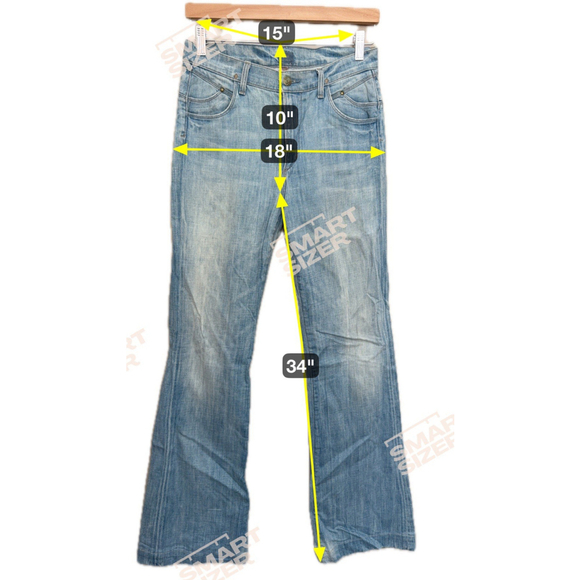 Citizens of Humanity Bootcut Jeans Size 28 Waist 34” Inseam Tall Long Mid Rise - Picture 5 of 11